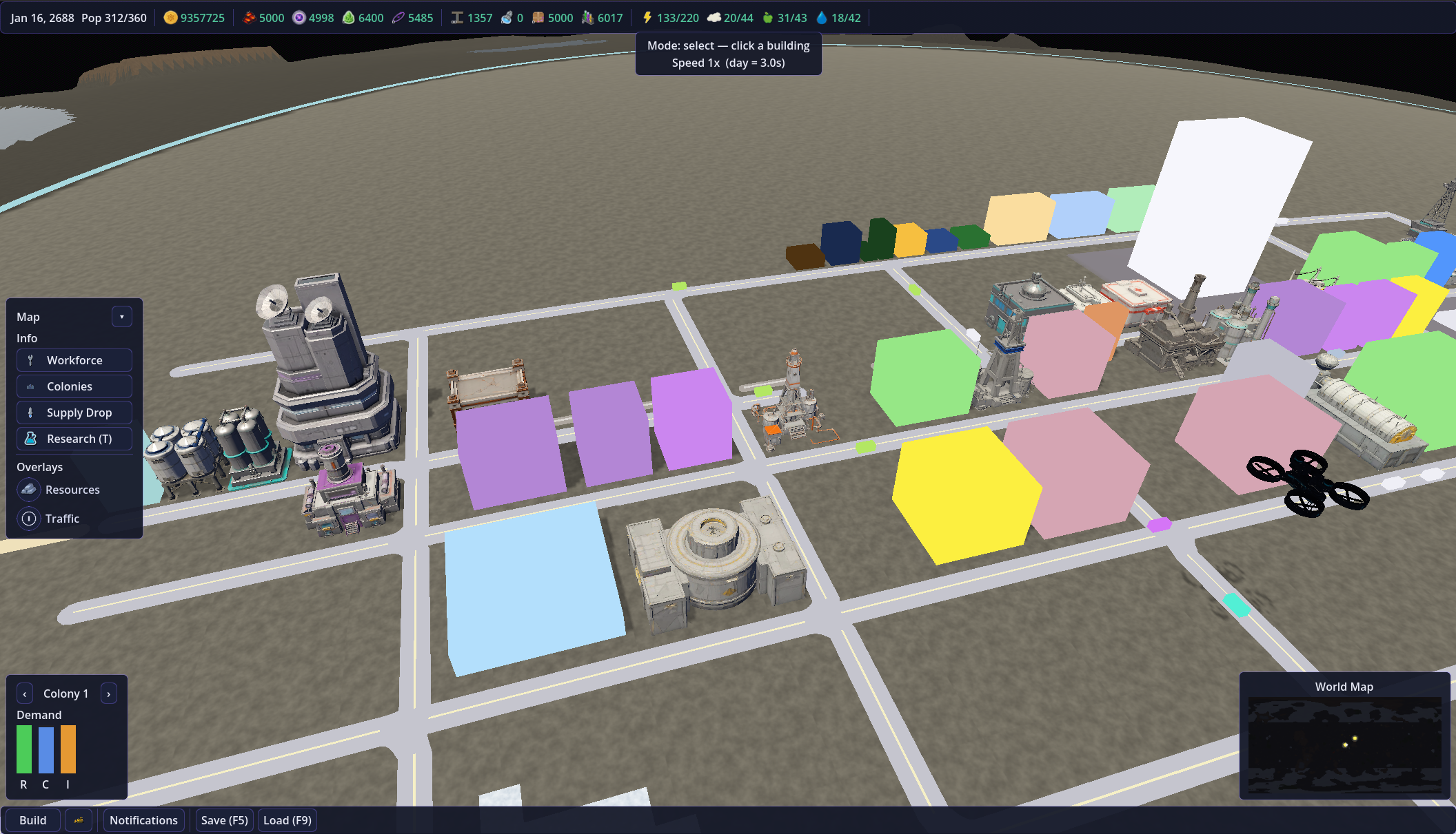 In-engine with early assets